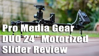 Pro Media Gear DUO 24" Motorized Slider Review
