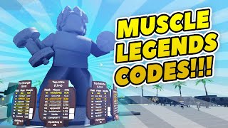 MUSCLE LEGENDS CODES - Roblox