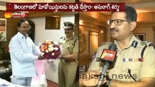 Anurag Sharma appointed Telangana DGP || Special Interview - Watch Exclusive