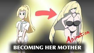 Lillie transform into Lusamine -  Animation