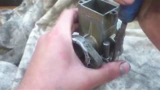 Заводской деффект карбюратора К65С.
