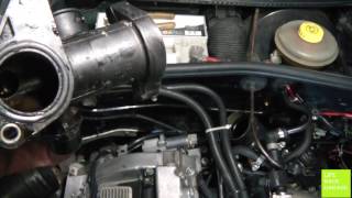 Замена фланца (тройника) системы охлаждения WV Passat B5.