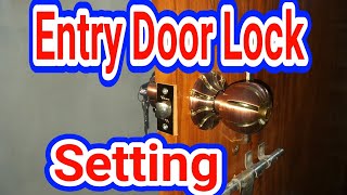 #Door #Lock
Entry Door Lock Setting. দরজার টিপ লক বা গোল লক সেটিং