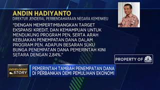 Pemerintah Tambah Penempatan Dana di Perbankan