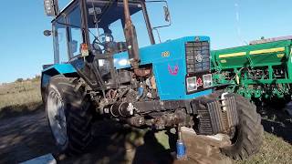 Установка нового шкворня и бортового редуктора МТЗ 82.1 после ремонта