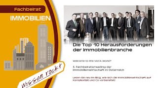 Die 10 größten Herausforderungen der Immobilienwirtschaft 2017
