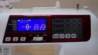 JANOME 608 QDC  видео обзор
