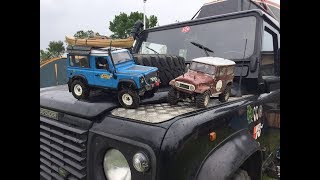 RC Scale Crawler | Land Rover Defender, Jeep Rubicon & Toyota Landcruiser | Sehlendorf, Germany