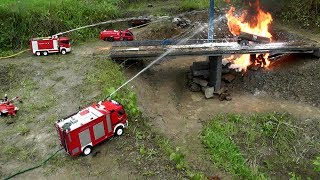 RC HORRIBLE  FIRE ACCIDENT?RC TANK TRUCK ON FIRE?RC LIVE ACTION CRASH! HUGE EXPLOSION1