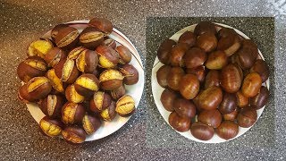 أسهل طريقة شوي #الكستناء، #أبو_فروة، #القسطل  How to roast chestnuts