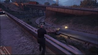 GTA V LSPDFR MOD -  Armored Tank chase Pursuit Gameplay Video