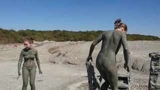 Mud Volcano Shugo. Crazy swimming / Вулкан Шуго. Сумасшедшее купание
