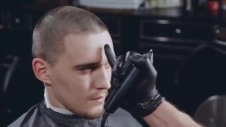 Мужская стрижка машинкой "ЦЕЗАРЬ"  (2014г)