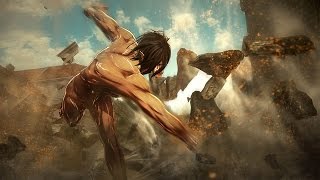 Attack On Titan (PS4): NEW GAMEPLAY COMPILATION! Titan Eren Rampage, DLC Costumes, & Story Cutscenes