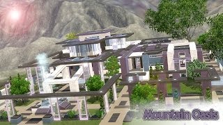 The Sims 3 - House Building - Mountain Oasis