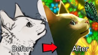 From sketch to Art - Speedpaint