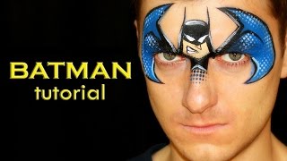 Batman Mask — Easy & Cool Face Painting & Makeup