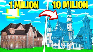 CASA DA 1.000.000€ VS CASA DA 10.000.000€! - MINECRAFT