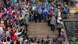 811【韓國瑜．南投相見．埔里媽祖廟】空拍 (縣長林明溱、立委許淑華、馬文君) ~ Han Kuo-Yu