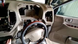 Как снять панель(торпеду) митсубиши дион(mitsubishi dion) #Дион 1