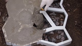 Где купить форму для изготовления тротуарной плитки своими руками