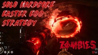 The Final Reich Solo Hardcore Easter Egg Strategy Guide! The Easiest Way to Complete The HC EE