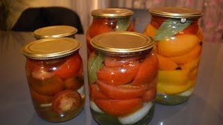 Рецепт "Пальчики Оближешь". Маринованные Помидоры.