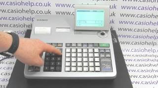 Casio SE-S3000 Instructions On How To Clear E037 Error Message (CA/AMT/TEND Button)