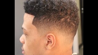 Low Afro Fade Tutorial by Zay The Barber