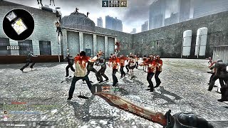 CS:GO - Zombie Escape Mod gameplay on Defense3002 map - GFL