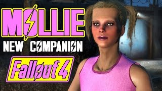 Fallout 4 - Meet Mollie The Cheerleader - FULL ROMANCE & HATE AFFINITY - LOTS OF DIALOGUE + PERK