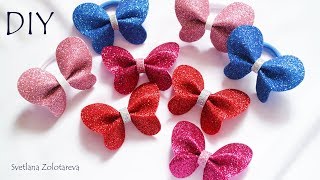 Супер простые бабочки из фоамирана
