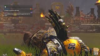 Blood Bowl 2 - Danger Zons Game 1 - Amazons vs. Chaos Dwarfs
