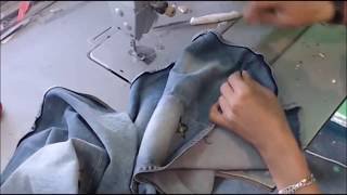como ajustar uma calça jeans feminina entre pernas linha .30