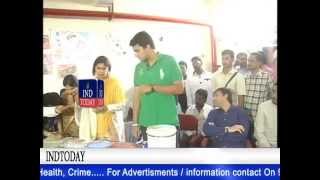 MIM Akbar Owaisi Noor Owaisi Mayor Majid Hussain at New Academic year of owaisi School of Excellence