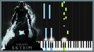 Ancient Stones - The Elder Scrolls 5: Skyrim [Piano Tutorial] // Torby Brand