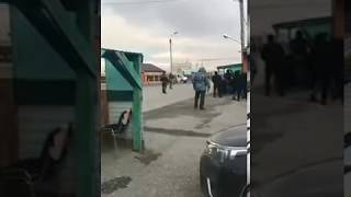 МОМЕНТ УНИЧТОЖЕНИЯ ТЕРРОРИСТКИ В ЧЕЧНЕ