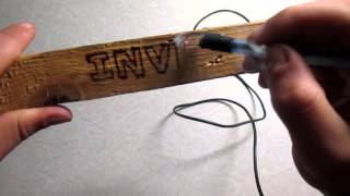 როგორ გავაკეთოთ ხეზე ამომტვიფრავი / How to make a wood burner machine