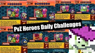 [PvZH] Daily Challenges (17 - 23 October)