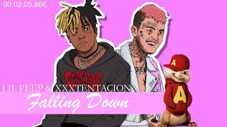 Falling Down (LYRICS) - Lil Peep & XXXTENTACION (CHIPMUNK)