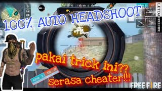 TRICKS JONGKOK SHOOT ALA TOP GLOBAL 1 RANKED - LETDA FREE FIRE