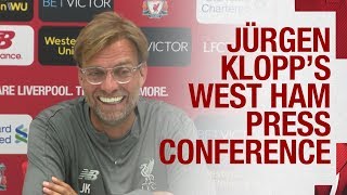 Jürgen Klopp's pre-West Ham press conference | Alisson, Sturridge, team news and more