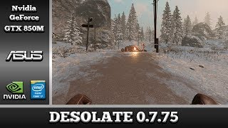 DESOLATE 0.7.75 on Nvidia GeForce GTX 850M 2GB DDR3 (Asus N550JK Notebook)