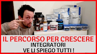 IL PERCORSO PER CRESCERE - INTEGRAZIONE PER MASSA - Integratori Utili
