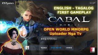 CABAL MOBILE TAGALOG?First impressions Gameplay | Force Blader Gameplay Level 1 - 82 (Korean Ver)