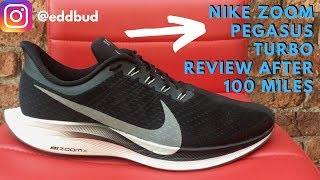 Nike Zoom Pegasus Turbo review after 100 miles