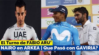 Esto dice FABIO ARU sobre NAIRO QUINTANA en ARKEA y El CICLISMO COLOMBIANO
