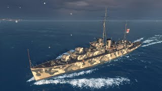World of Warships / Black Swan — британский крейсер/ Военная верфь
