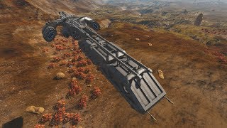 Showcase video of the Nova-MK-I freighter version in Empyrion - Galactic Survival.