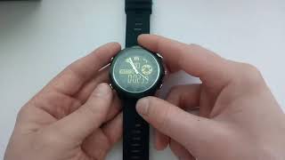 Гибридные смарт часы Zeblaze Hybrid Vibe 4 обзор, настройка, инструкция на русском, отзывы